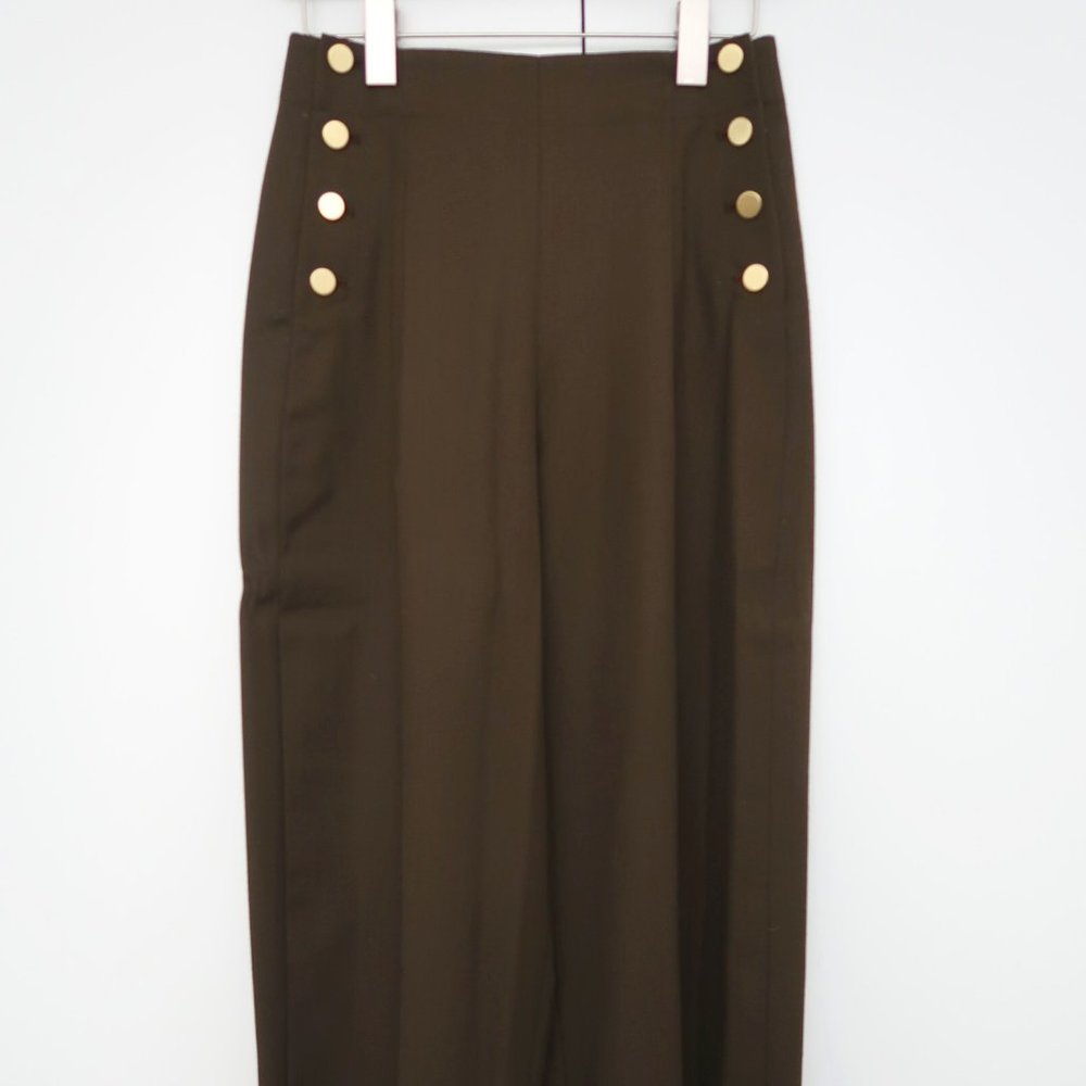Club Monaco Wool Wide Leg Pants